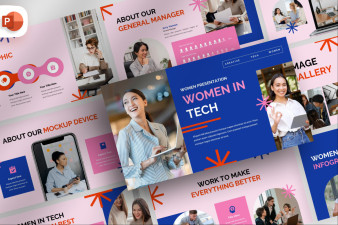 Women In Tech Presentation Template